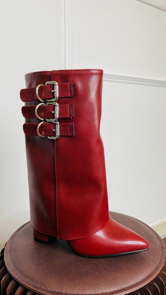 Stivale Belt Rosso