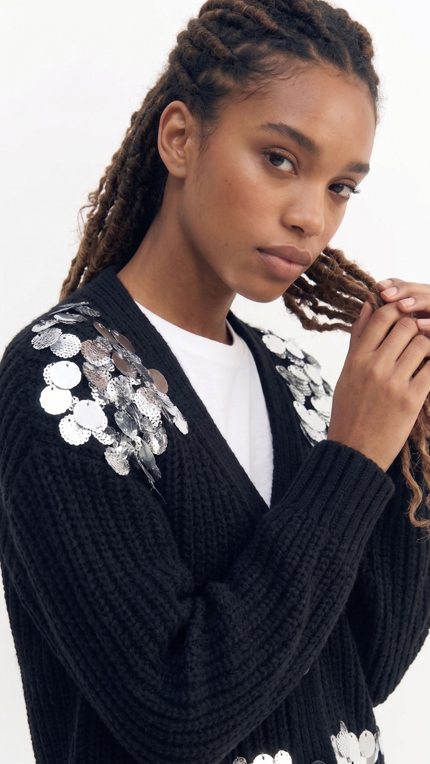 Cardigan Paillettes