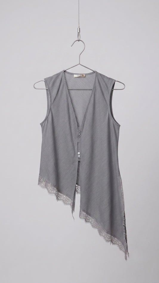 Top Asimmetrico Pizzo
