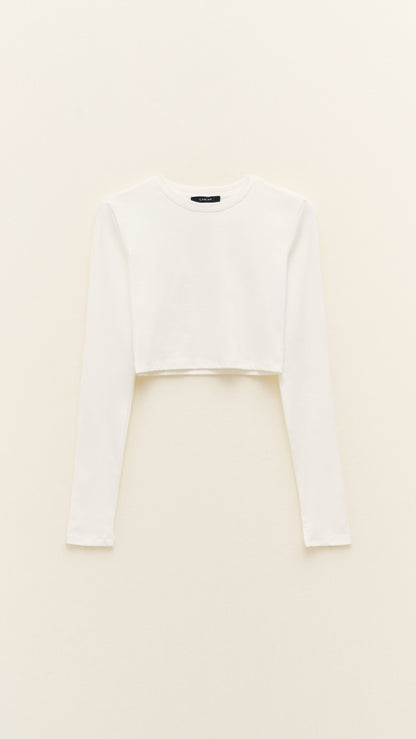 T-Shirt Basic Lumina Crop
