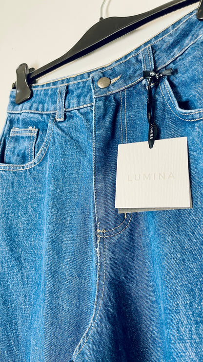 Jeans Lumina Risvolto