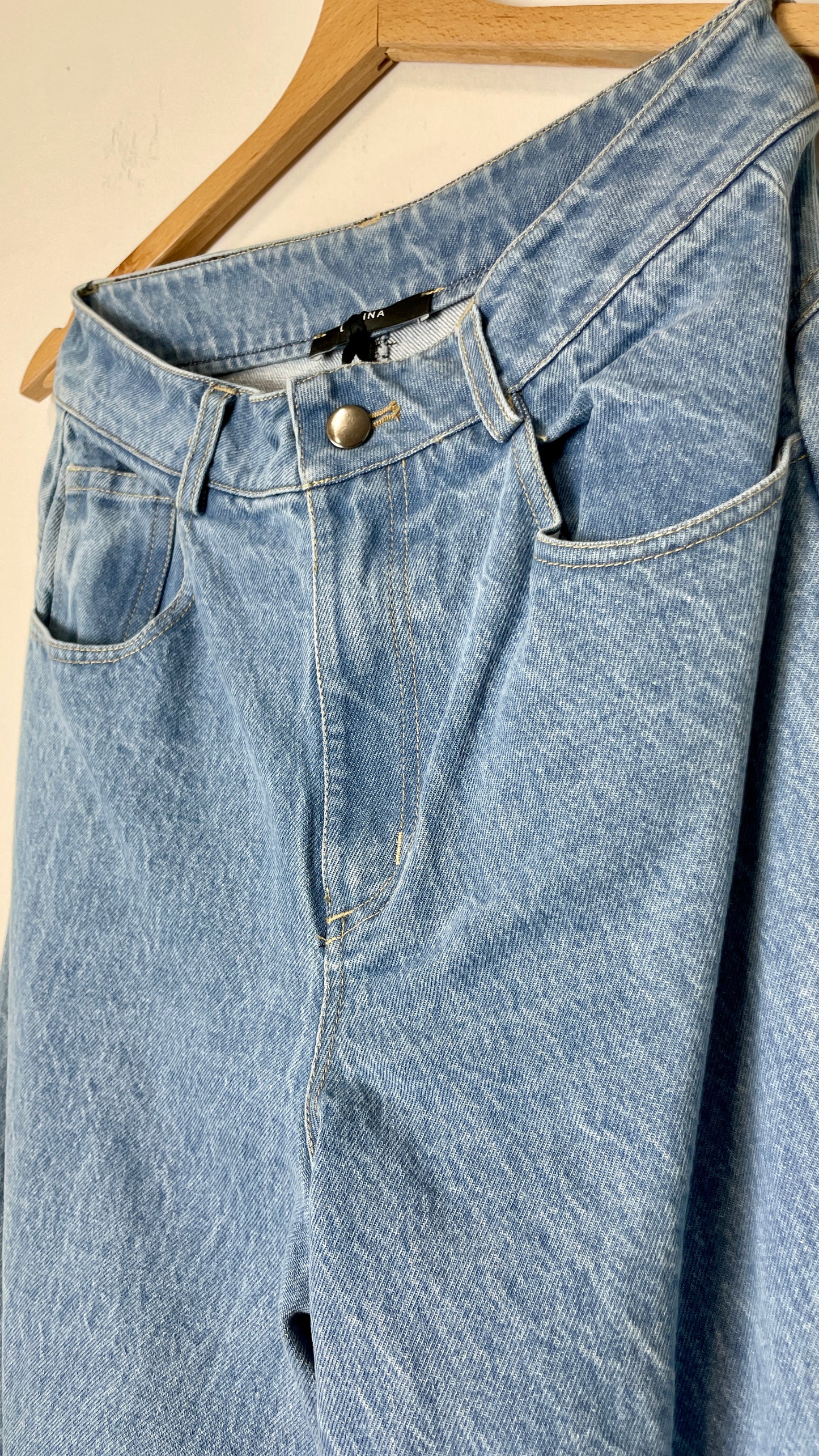Jeans Lumina Risvolto