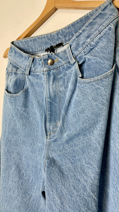 Jeans Lumina Risvolto