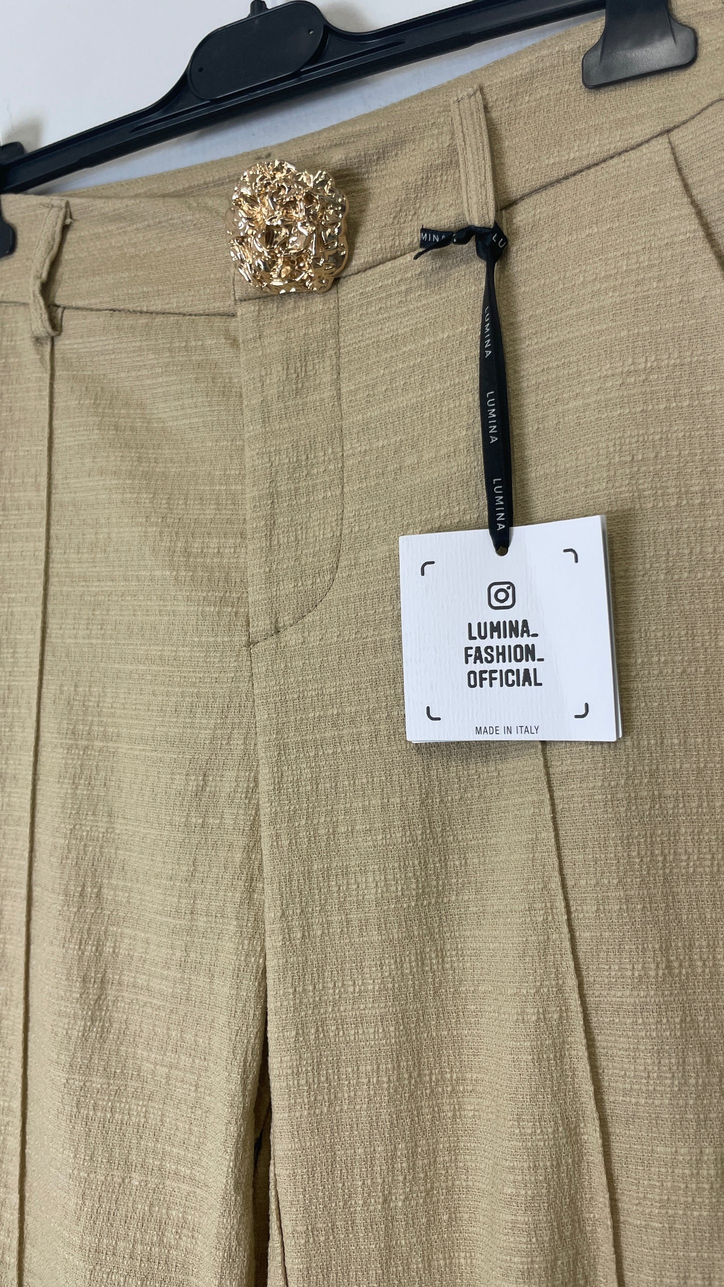 Pantalone Lumina Button