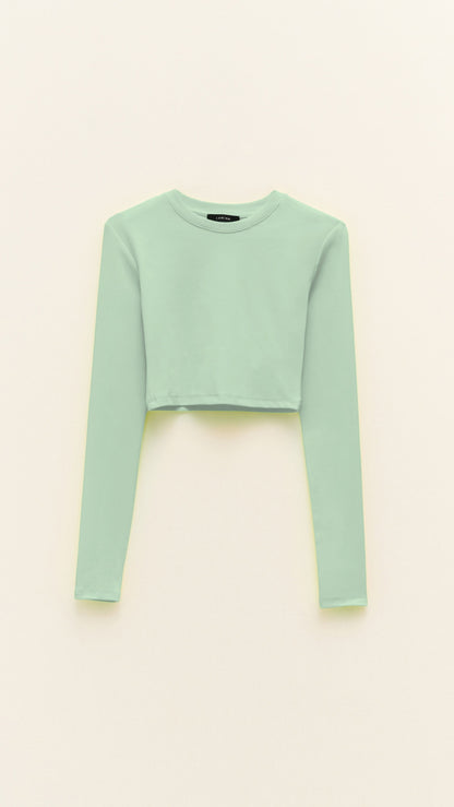 T-Shirt Basic Lumina Crop