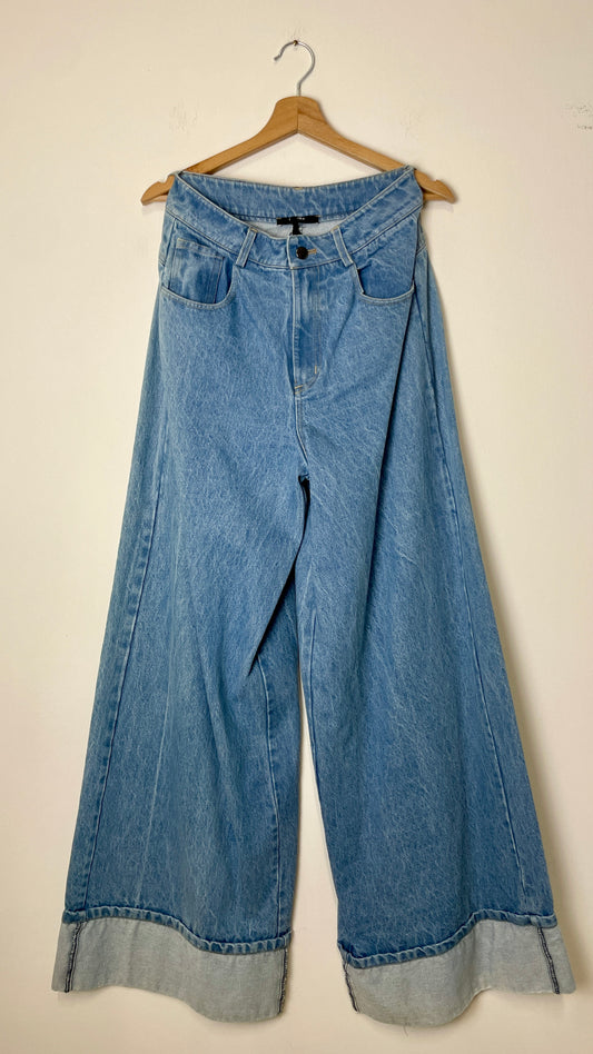 Jeans Lumina Risvolto