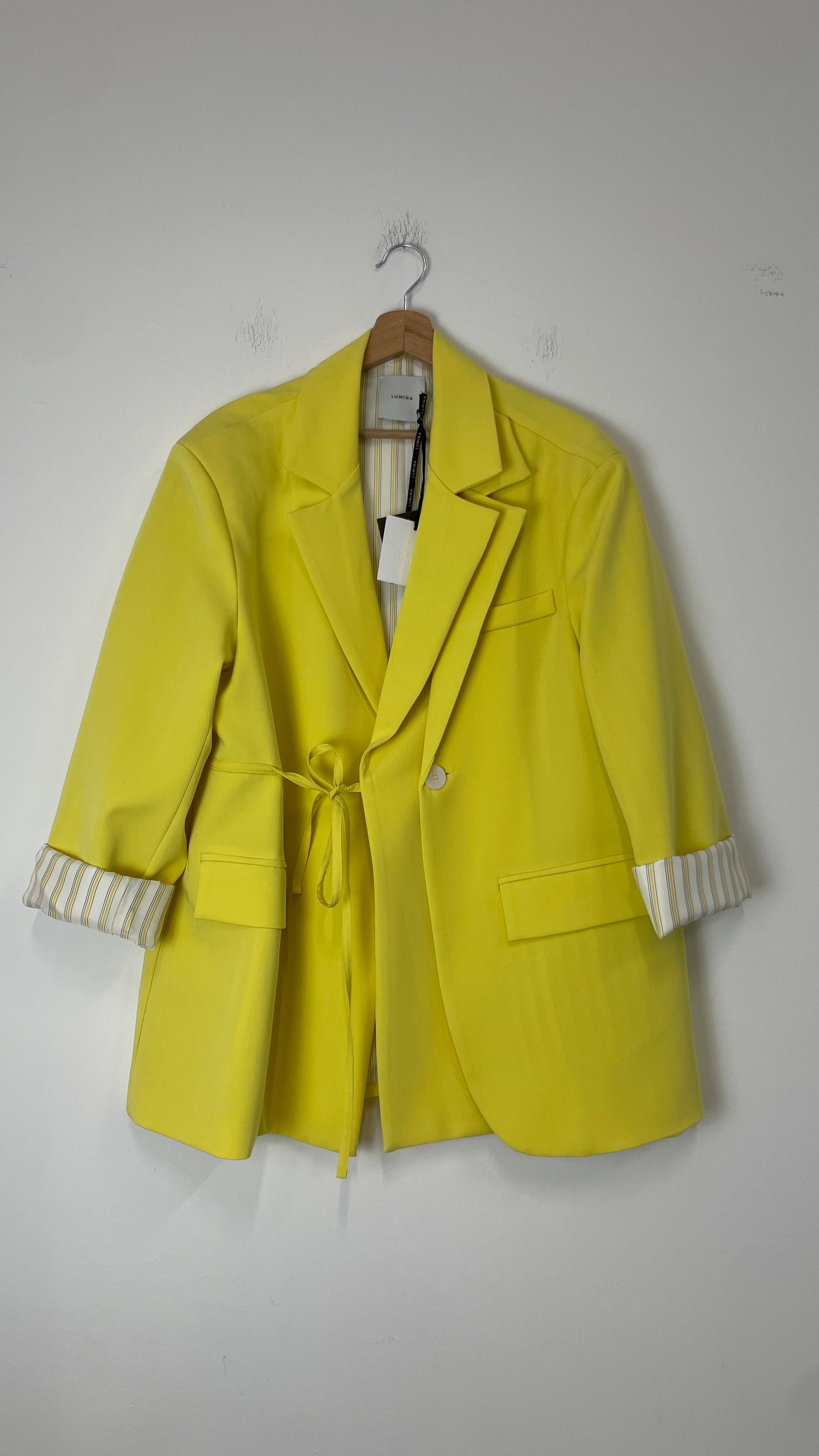 Blazer Doppio Collo Lumina