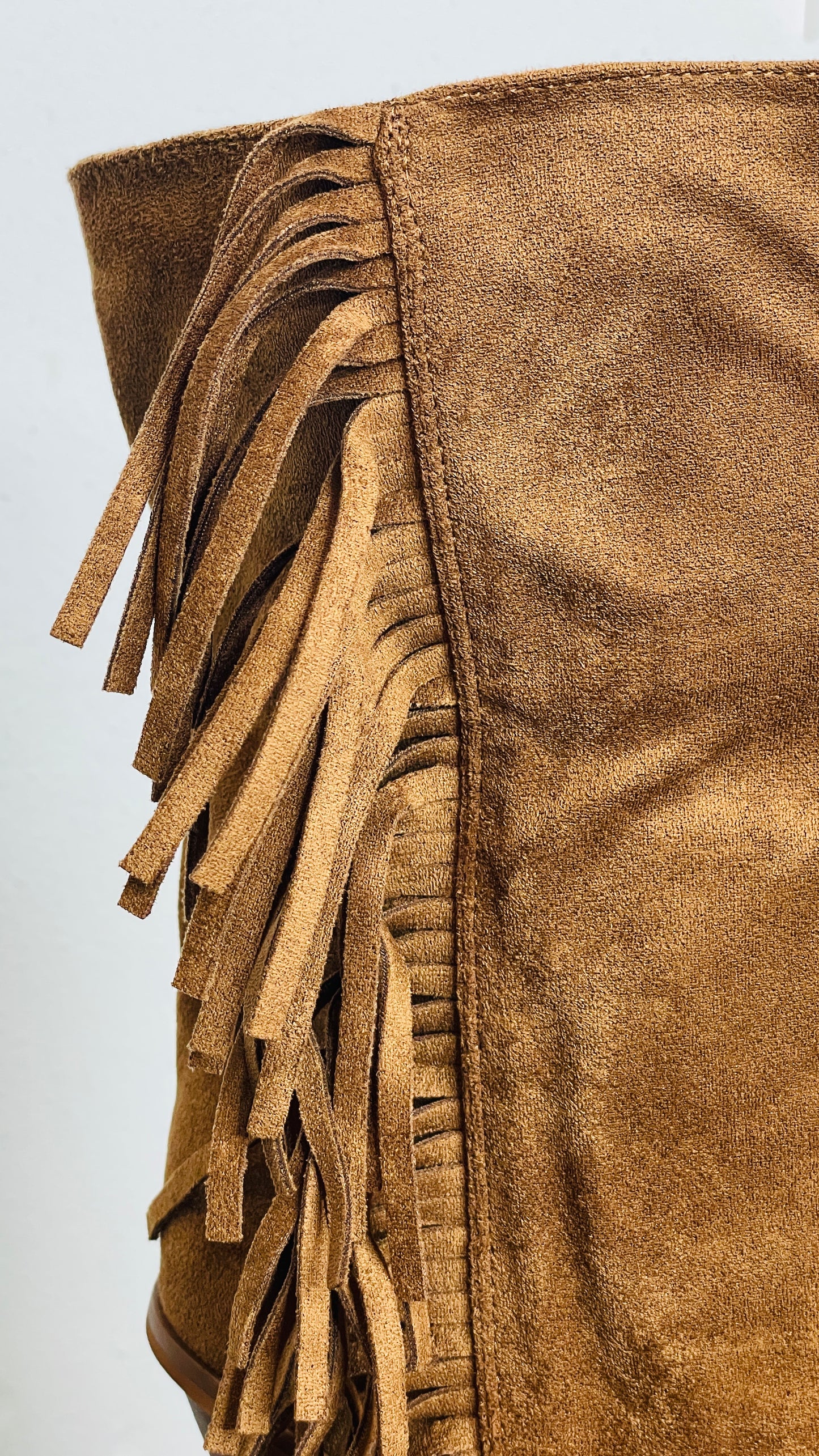 Stivale Frangia Dusty Camel