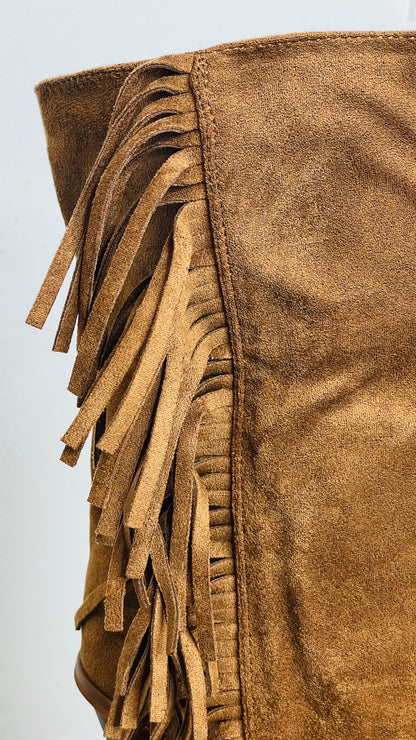 Stivale Frangia Dusty Camel