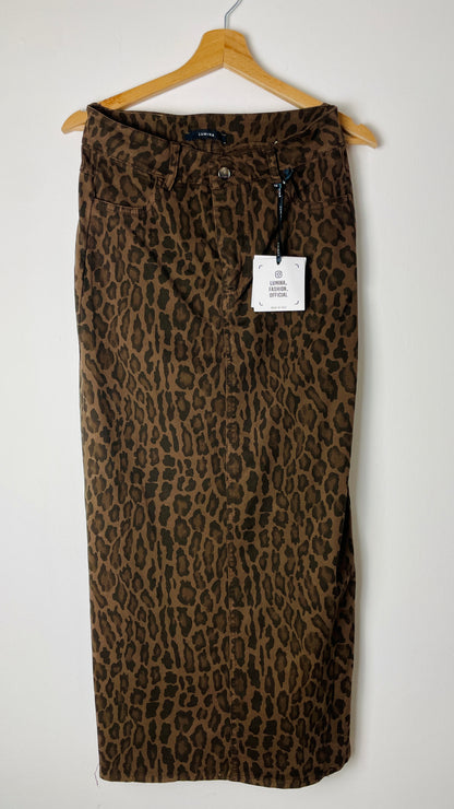 Gonna Lumina Animalier Long