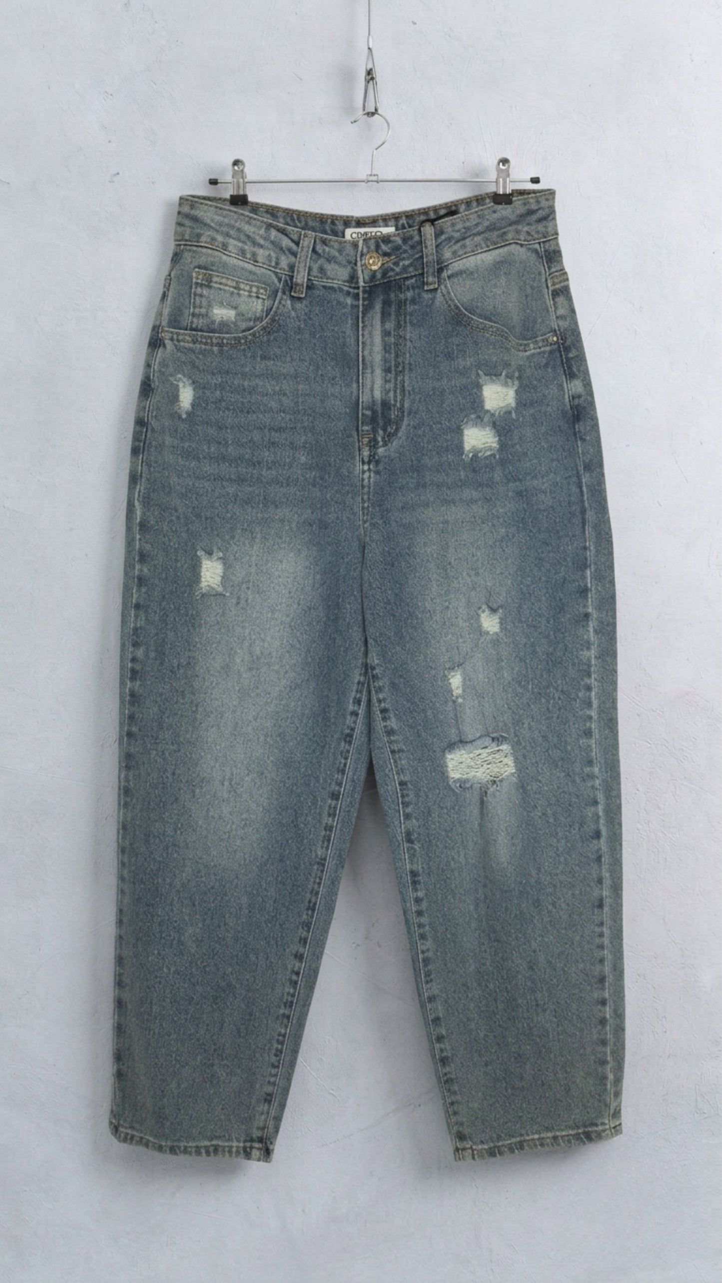 Jeans Slavato Strappi