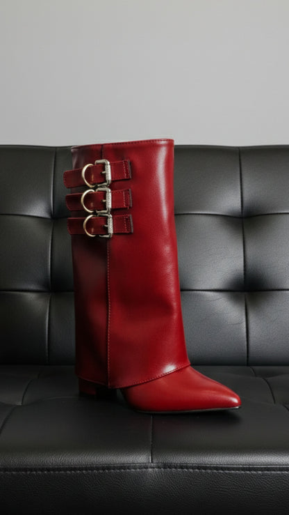 Stivale Belt Rosso