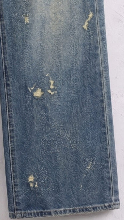 Jeans Denim Strappo