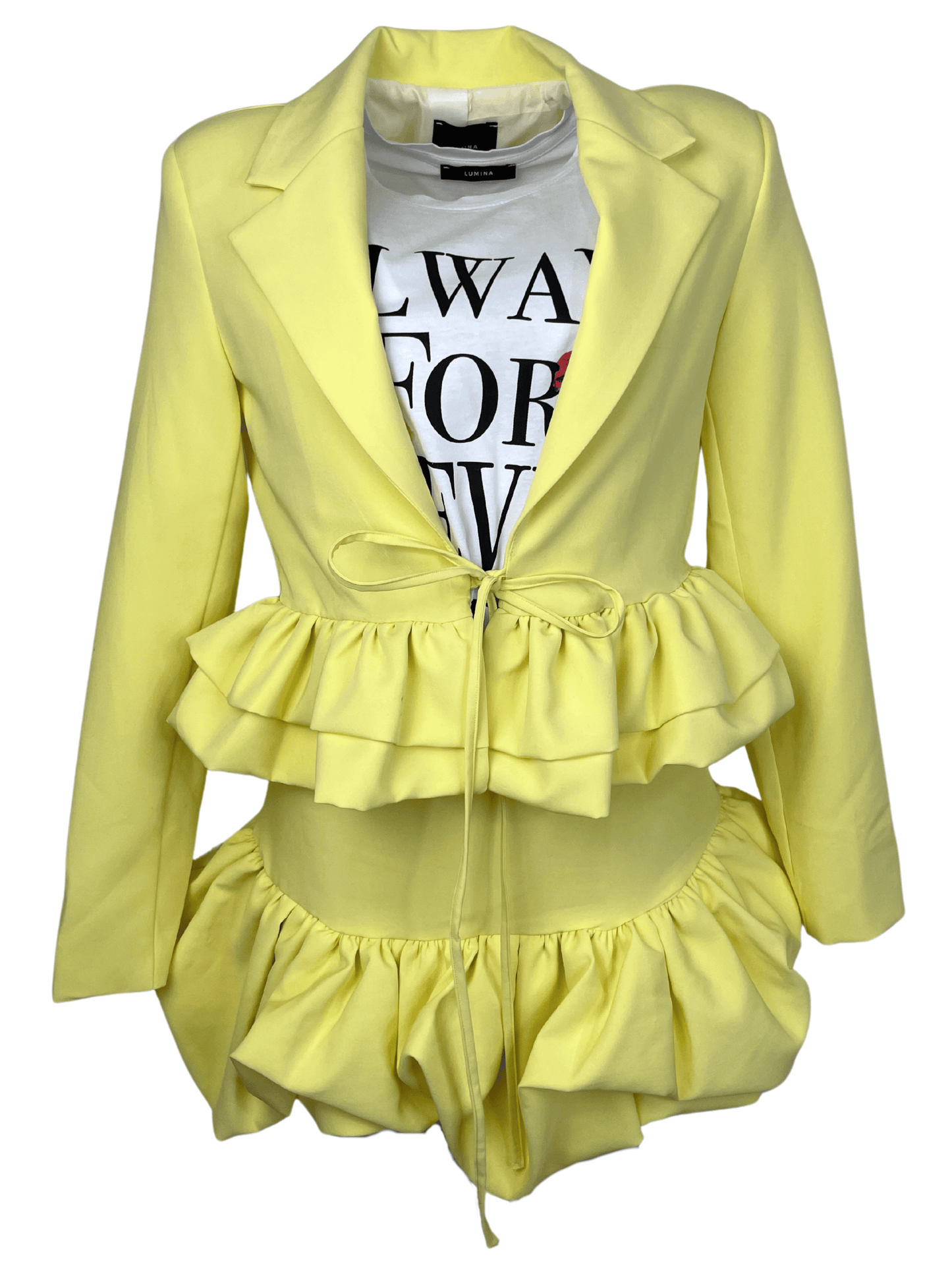 Giacca Lumina Balze Yellow - Wonder Store - 