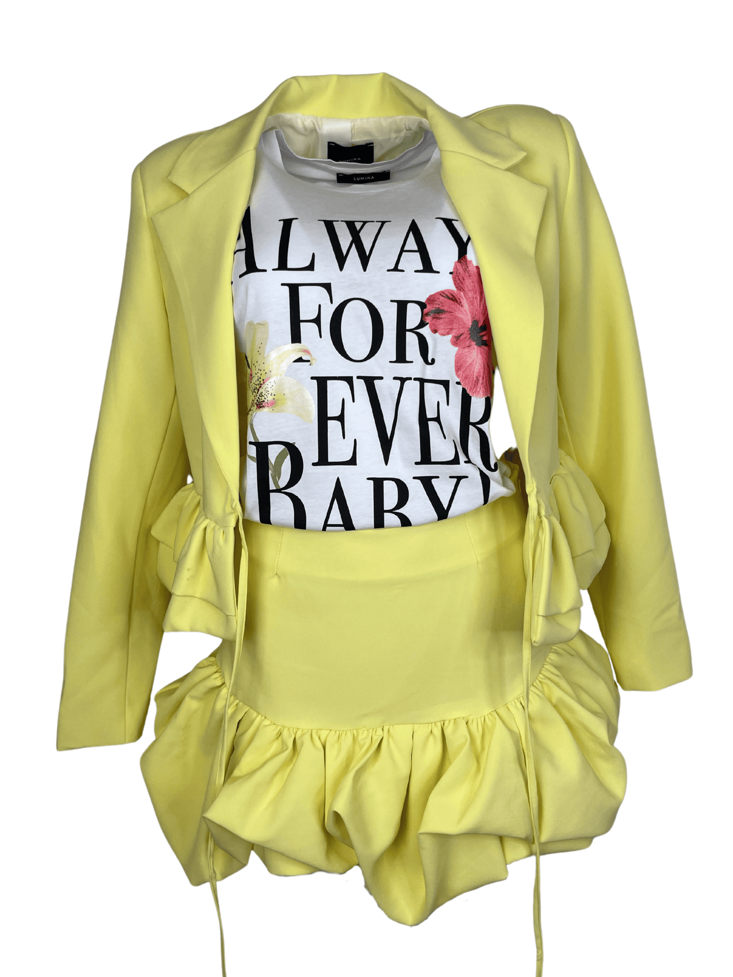 Giacca Lumina Balze Yellow - Wonder Store - 