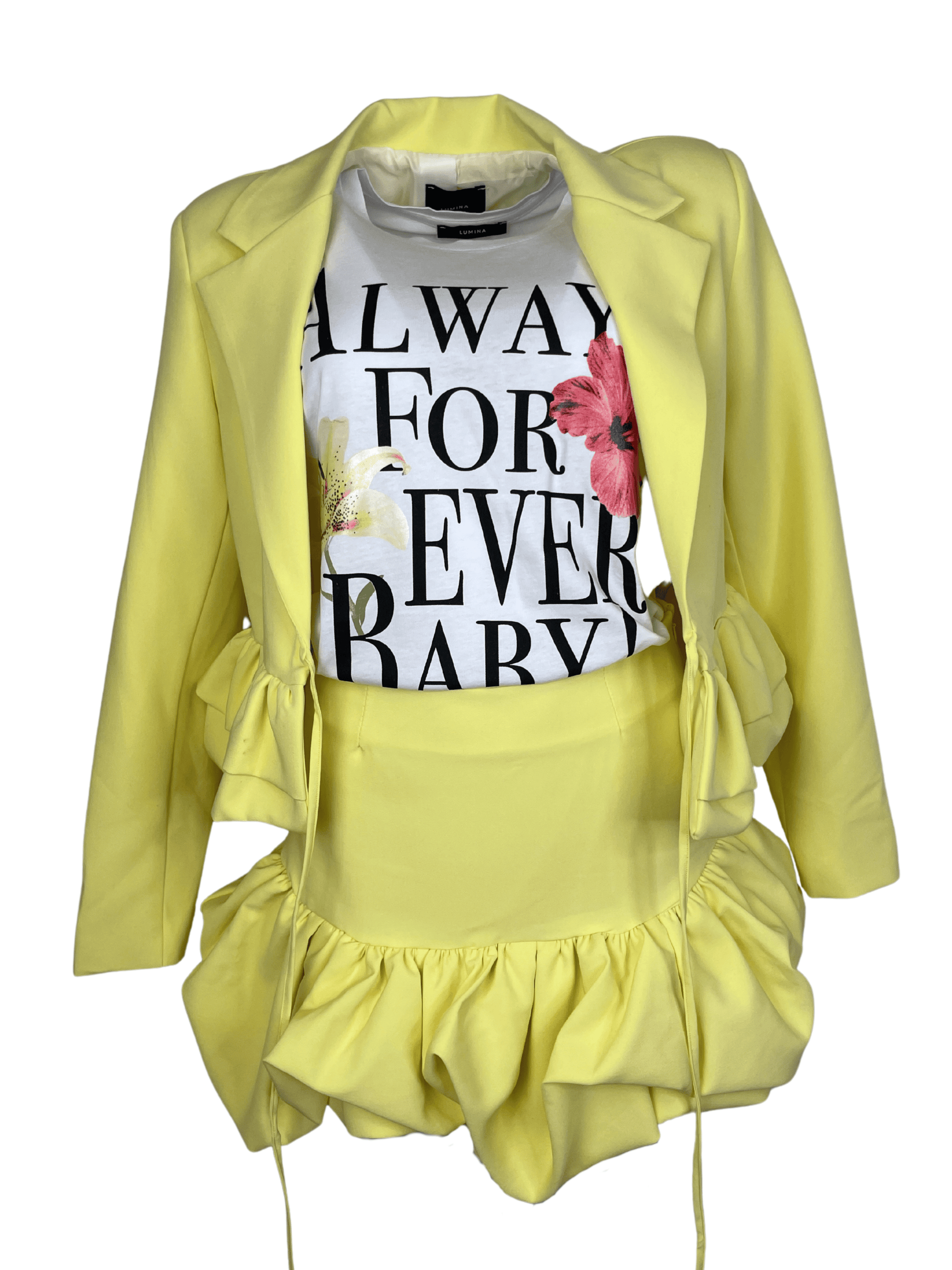 Giacca Lumina Balze Yellow - Wonder Store - 