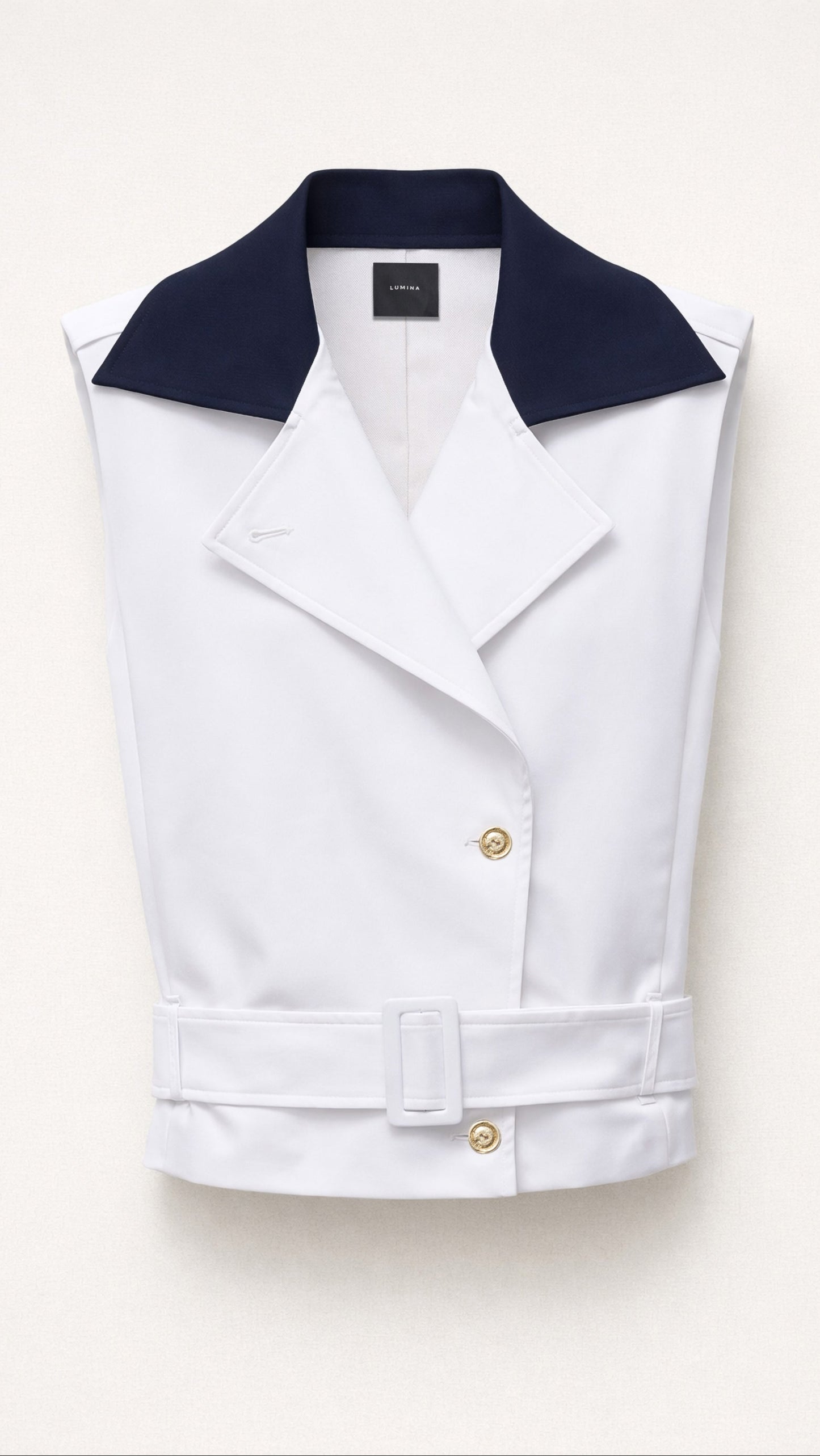 Gilet Lumina Tubino
