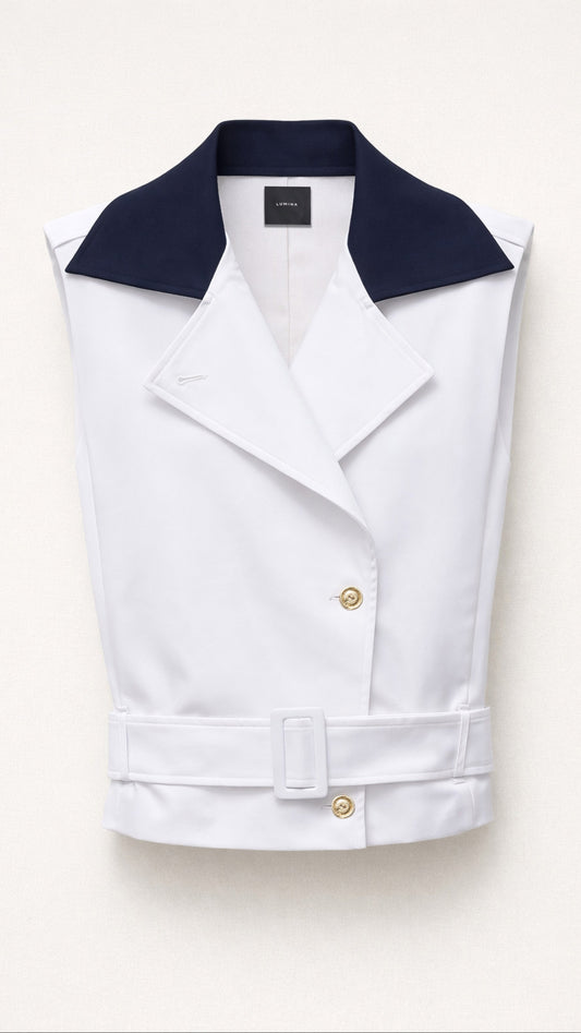 Gilet Lumina Tubino