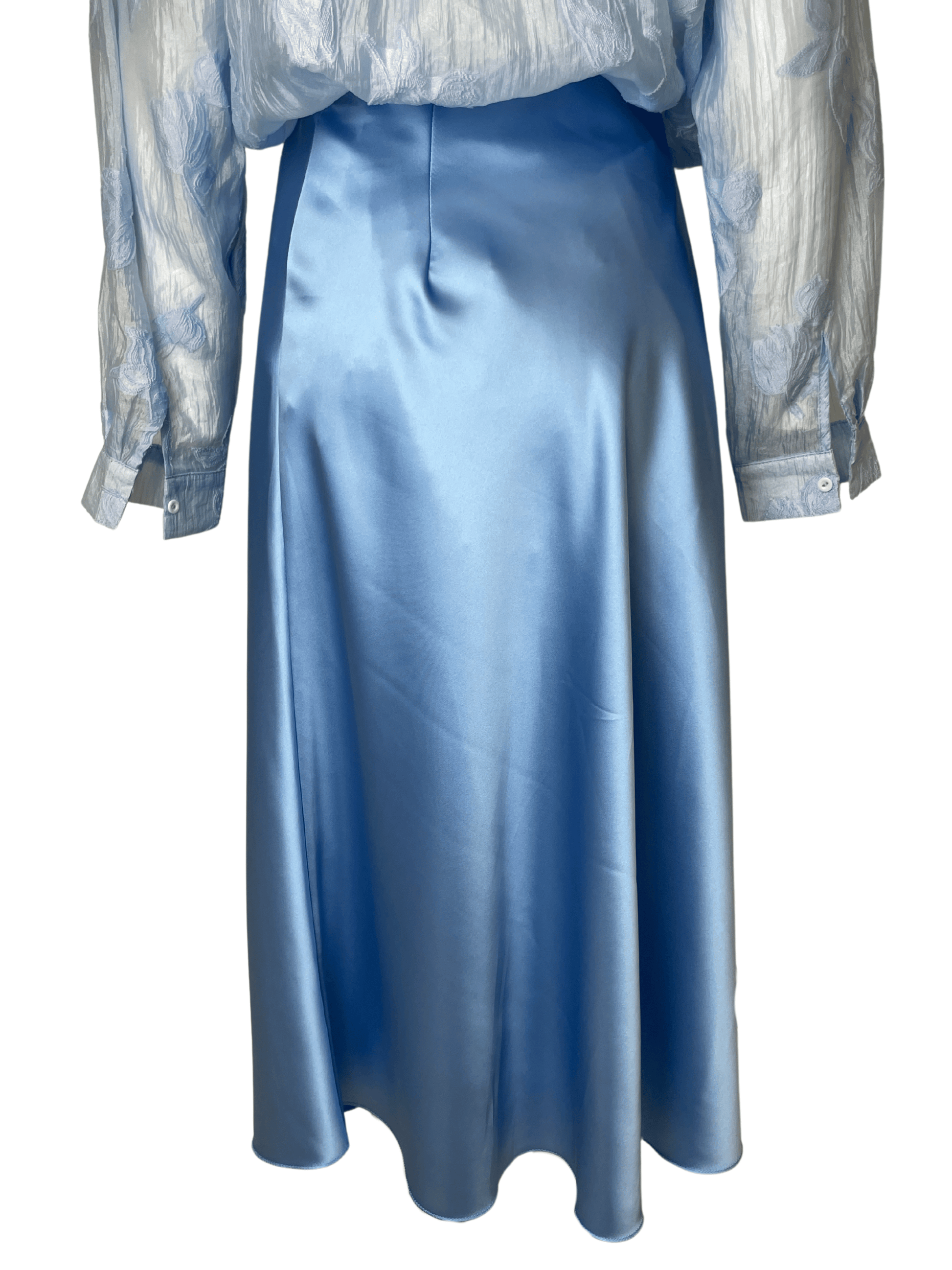 Gonna Raso Azzurra - Wonder Store - 
