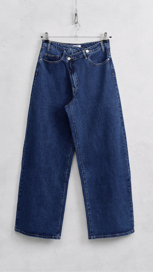 Jeans Lumina Asimmetrico