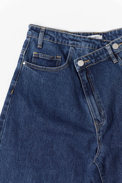Jeans Lumina Asimmetrico