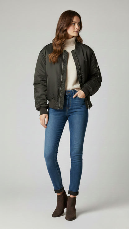 Skinny Blue Jeans Mountain