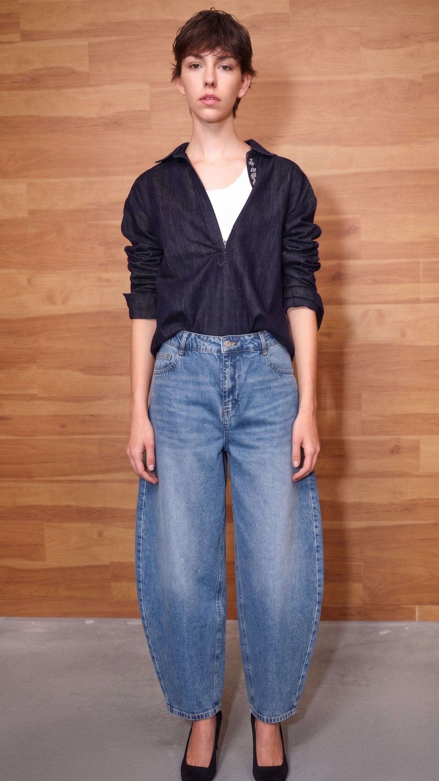 Jeans Baloon Light Blue