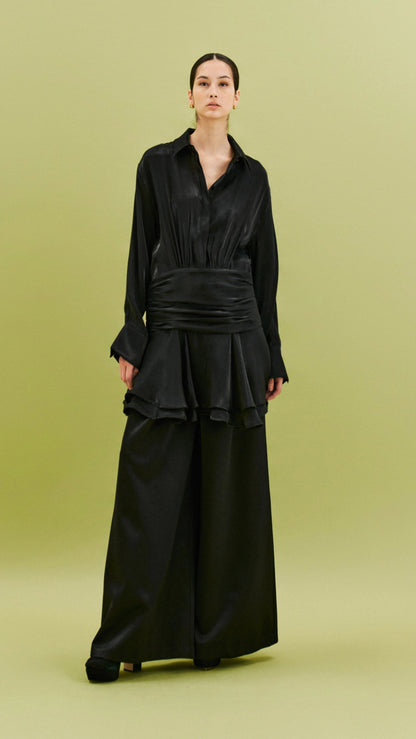 Pantalone Lumina Palazzo Satin