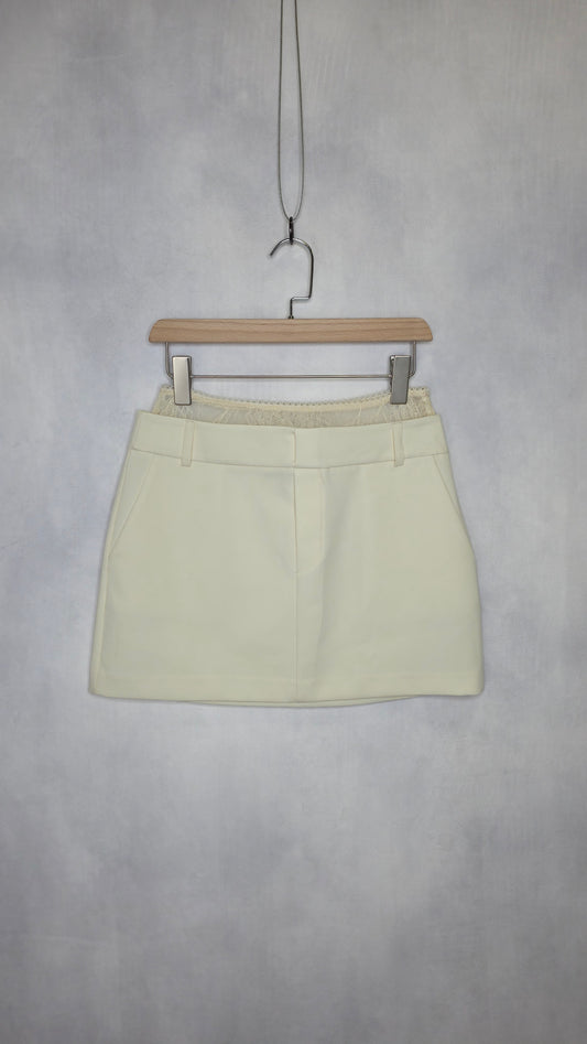 Gonna Lumina Doppia Merlettata