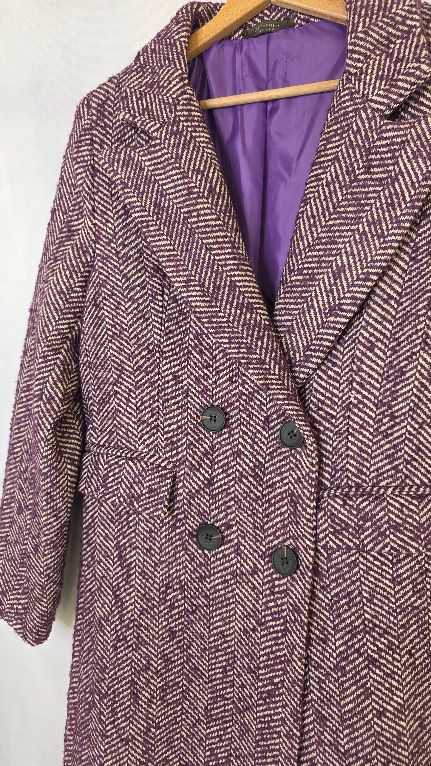 Cappotto Altamira Violet