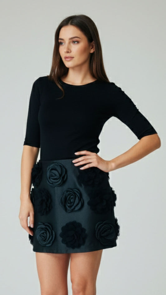 Pantagonna Roses Black