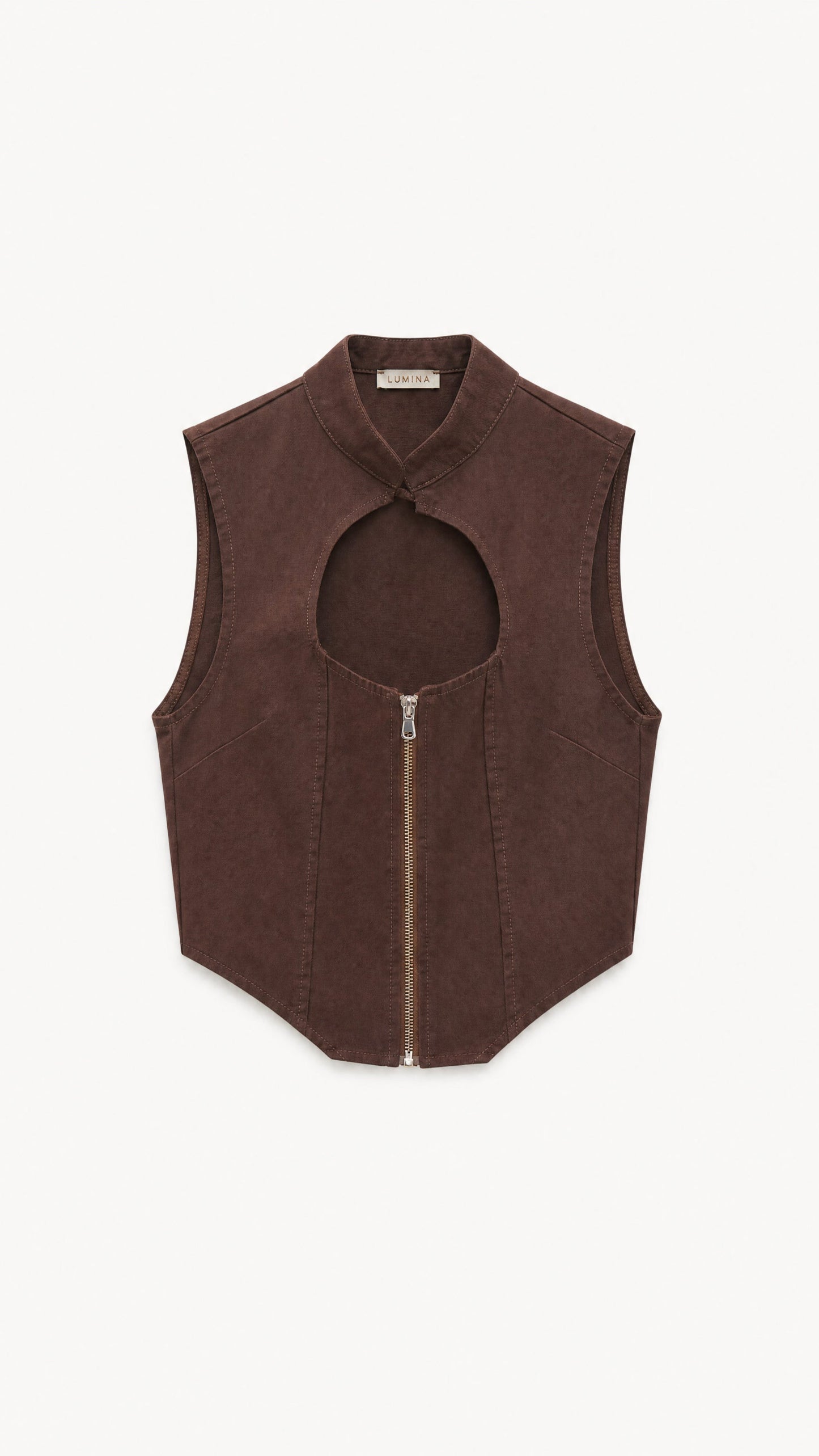 Gilet Lumina Peplum
