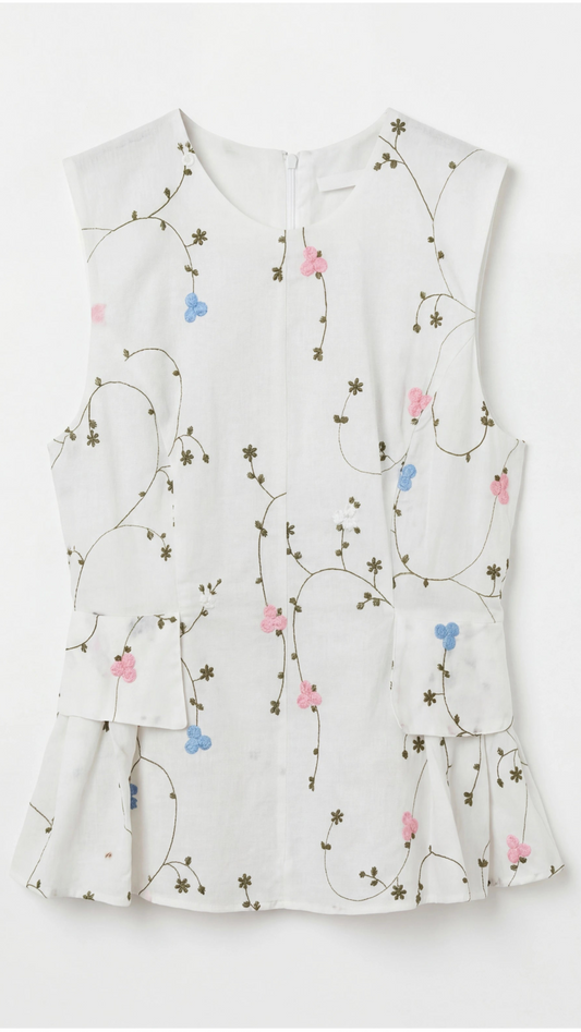 Gilet Lumina Ricamo